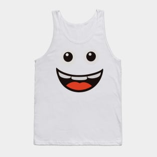 Snow makes me this Happy, Silly Funny Joke Tank Top
